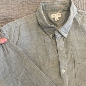 NWOT Men’s seafoam green button down